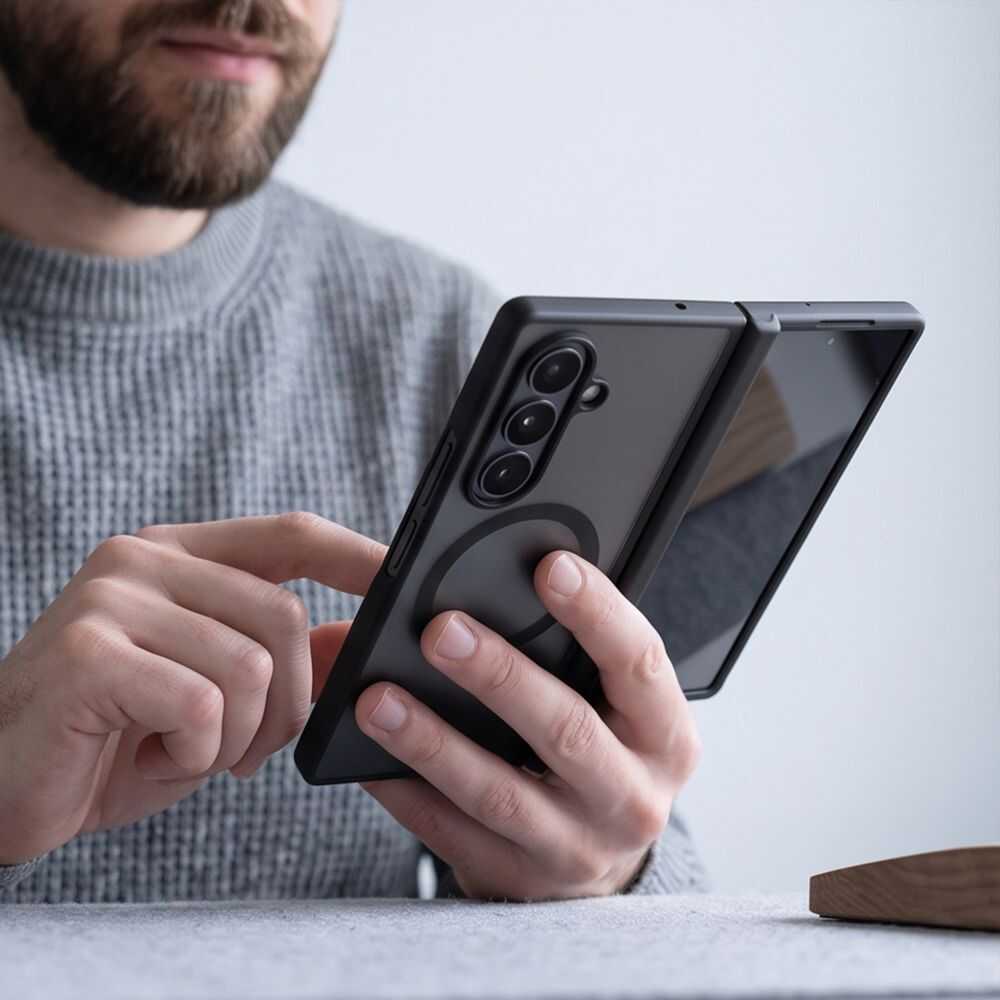 Tech-protect Magpeak Magsafe Galaxy Z Fold 8 Ultra Matte Black Tech-protect Magpeak Magsafe Galaxy Z Fold 8 Ultra Matte Black - Image 9