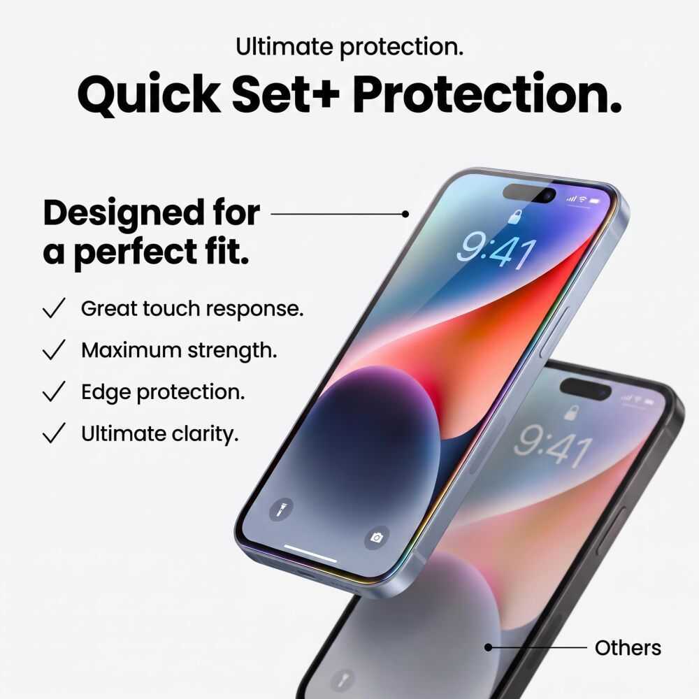 Tech-protect Quick Set+ 2-pack Galaxy A18 4g / 5g Clear Tech-protect Quick Set+ 2-pack Galaxy A18 4g / 5g Clear - Image 8