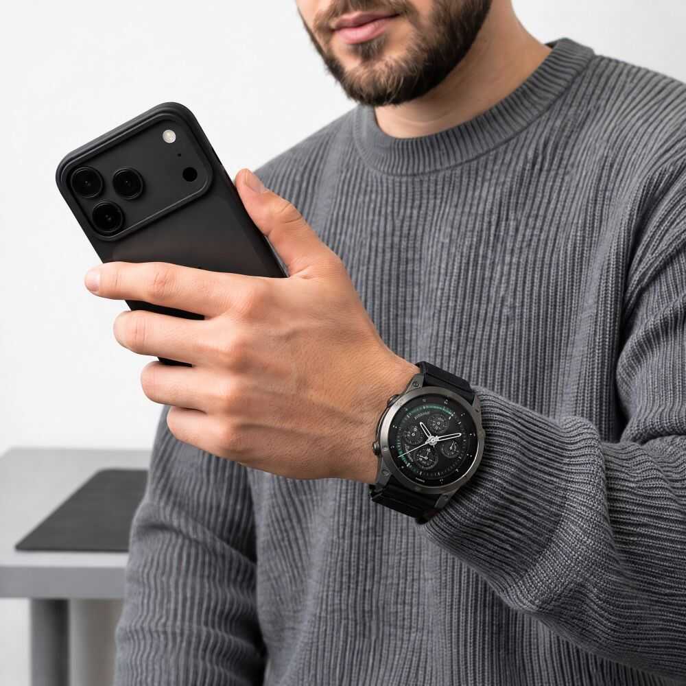 Tech-protect Nylonloop Garmin Fenix 5x / 5x Plus / 6x / 6x Pro / 7x / 8 / 8 Pro / 9 / 9 Pro (51 Mm) Black Tech-protect Nylonloop Garmin Fenix 5x / 5x Plus / 6x / 6x Pro / 7x / 8 / 8 Pro / 9 / 9 Pro (51 Mm) Black - Image 5