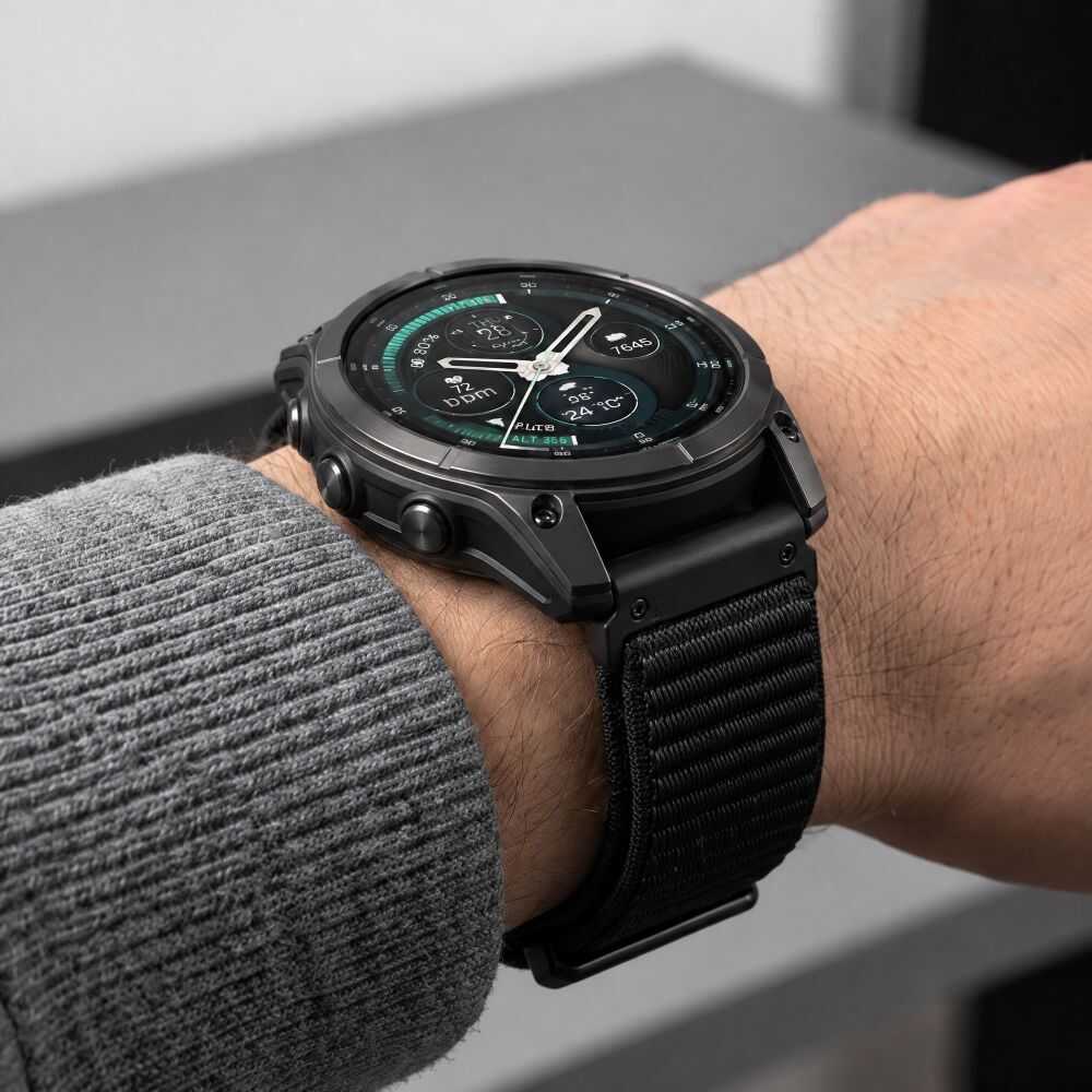 Tech-protect Nylonloop Garmin Fenix 5x / 5x Plus / 6x / 6x Pro / 7x / 8 / 8 Pro / 9 / 9 Pro (51 Mm) Black Tech-protect Nylonloop Garmin Fenix 5x / 5x Plus / 6x / 6x Pro / 7x / 8 / 8 Pro / 9 / 9 Pro (51 Mm) Black - Image 8