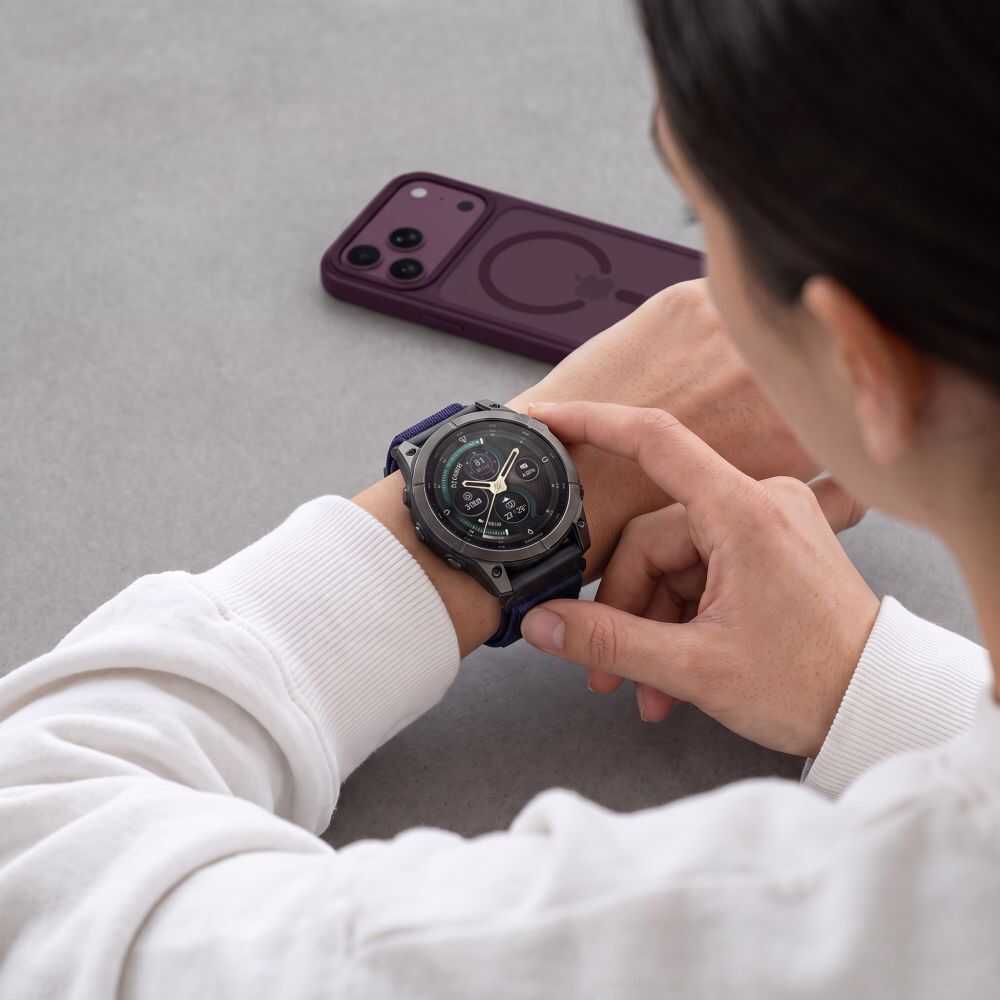 Tech-protect Nylonloop Garmin Fenix 5x / 5x Plus / 6x / 6x Pro / 7x / 8 / 8 Pro / 9 / 9 Pro (51 Mm) Navy Blue Tech-protect Nylonloop Garmin Fenix 5x / 5x Plus / 6x / 6x Pro / 7x / 8 / 8 Pro / 9 / 9 Pro (51 Mm) Navy Blue - Image 9