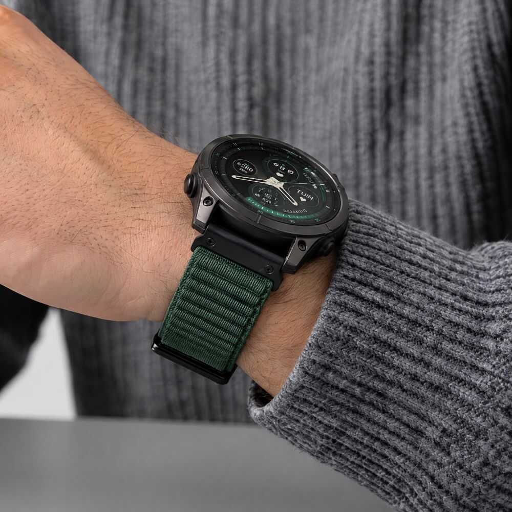 Tech-protect Nylonloop Garmin Fenix 5x / 5x Plus / 6x / 6x Pro / 7x / 8 / 8 Pro / 9 / 9 Pro (51 Mm) Military Green Tech-protect Nylonloop Garmin Fenix 5x / 5x Plus / 6x / 6x Pro / 7x / 8 / 8 Pro / 9 / 9 Pro (51 Mm) Military Green - Image 7