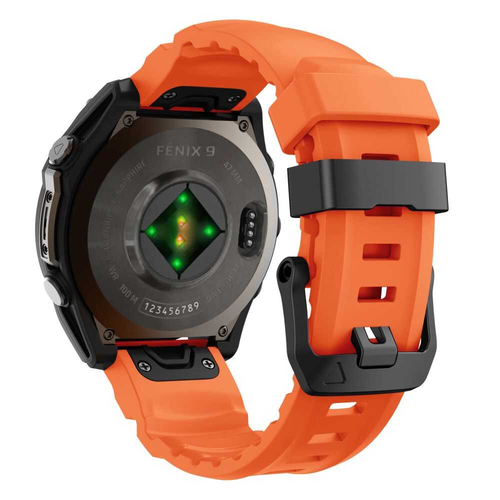 Tech-protect Motion Garmin Fenix 5x / 5x Plus / 6x / 6x Pro / 7x / 8 / 8 Pro / 9 / 9 Pro (47 Mm) Signal Orange Tech-protect Motion Garmin Fenix 5 / 6 / 6 Pro / 7 / 8 / 8 Pro / E / 9 / 9 Pro (47 Mm) Signal Orange - Image 4