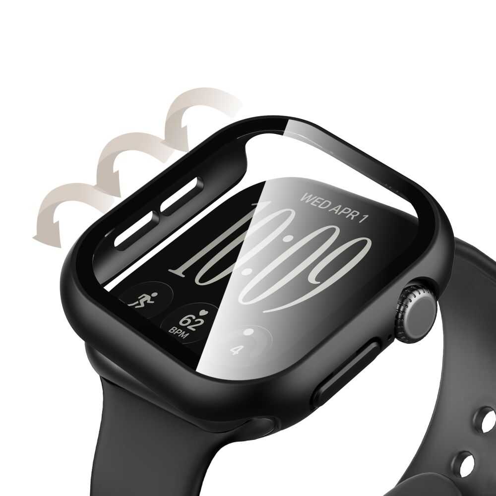 Tech-protect Defense 2-pack Apple Watch 12 (46 Mm) Black & Clear Tech-protect Defense 2-pack Apple Watch 12 (46 Mm) Black & Clear - Image 3