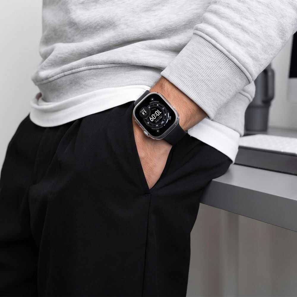 Tech-protect Defense 2-pack Apple Watch Ultra 1 / 2 / 3 / 4 (49 Mm) Black & Clear Tech-protect Defense 2-pack Apple Watch Ultra 1 / 2 / 3 / 4 (49 Mm) Black & Clear - Image 10
