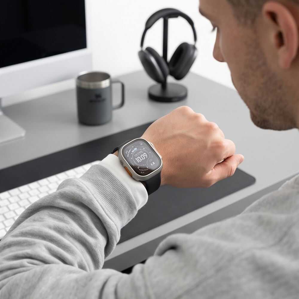 Tech-protect Defense 2-pack Apple Watch Ultra 1 / 2 / 3 / 4 (49 Mm) Titanium & Clear Tech-protect Defense 2-pack Apple Watch Ultra 1 / 2 / 3 / 4 (49 Mm) Titanium & Clear - Image 5