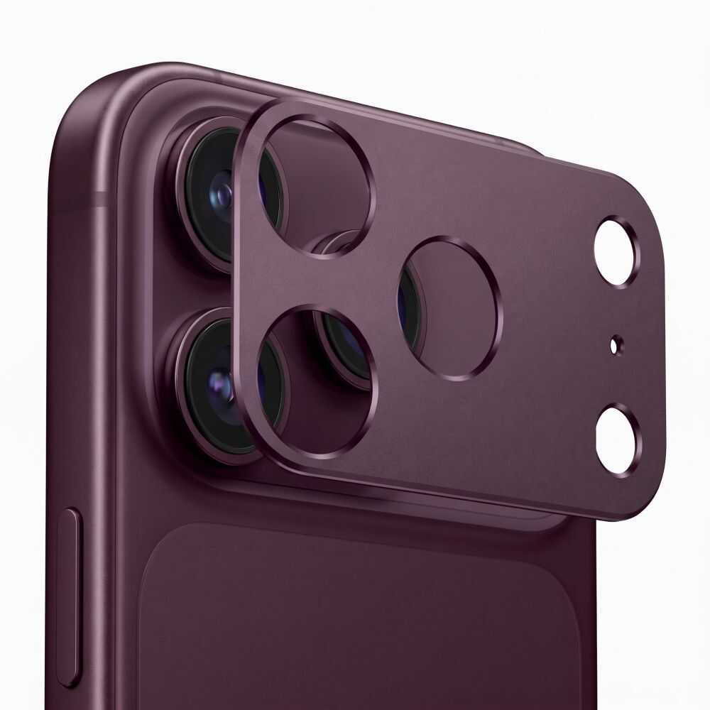 Alternative view of Tech-protect Camalloy Fit+ iPhone 18 Pro Burgundy