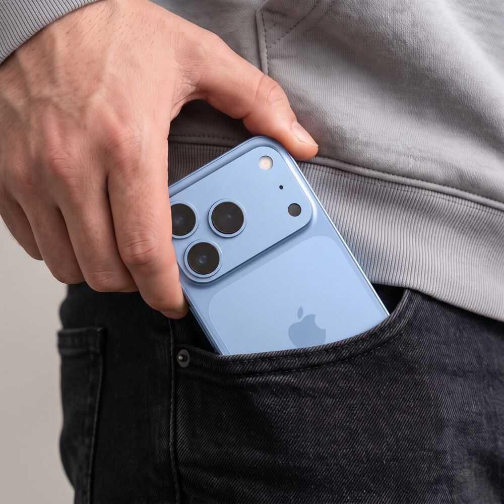 Tech-protect Camfull Fit+ Iphone 18 Pro Light Blue Tech-protect Camfull Fit+ iPhone 18 Pro Light Blue - Image 4