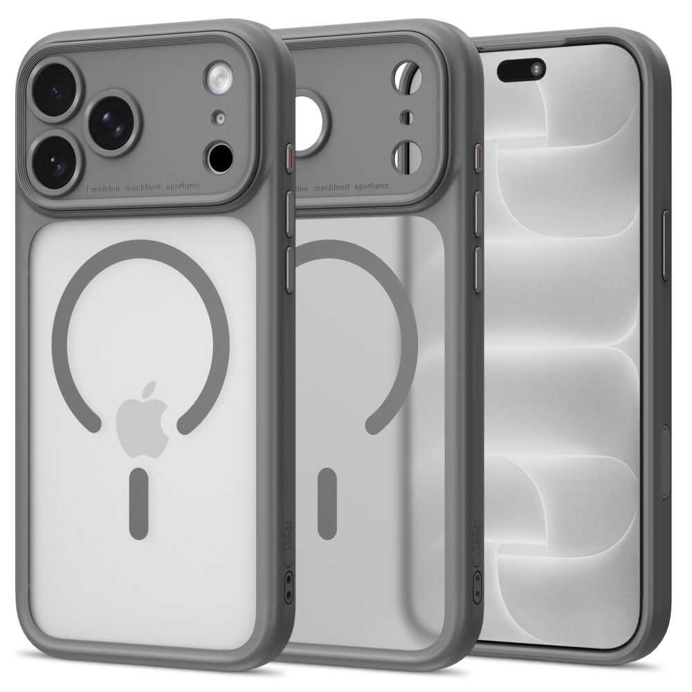 Tech-protect Magpeak Magsafe Cc Iphone 17 Pro / 18 Pro Matte Titanium Tech-protect Magpeak Magsafe Cc iPhone 17 Pro / 18 Pro Matte Titanium - Image 8