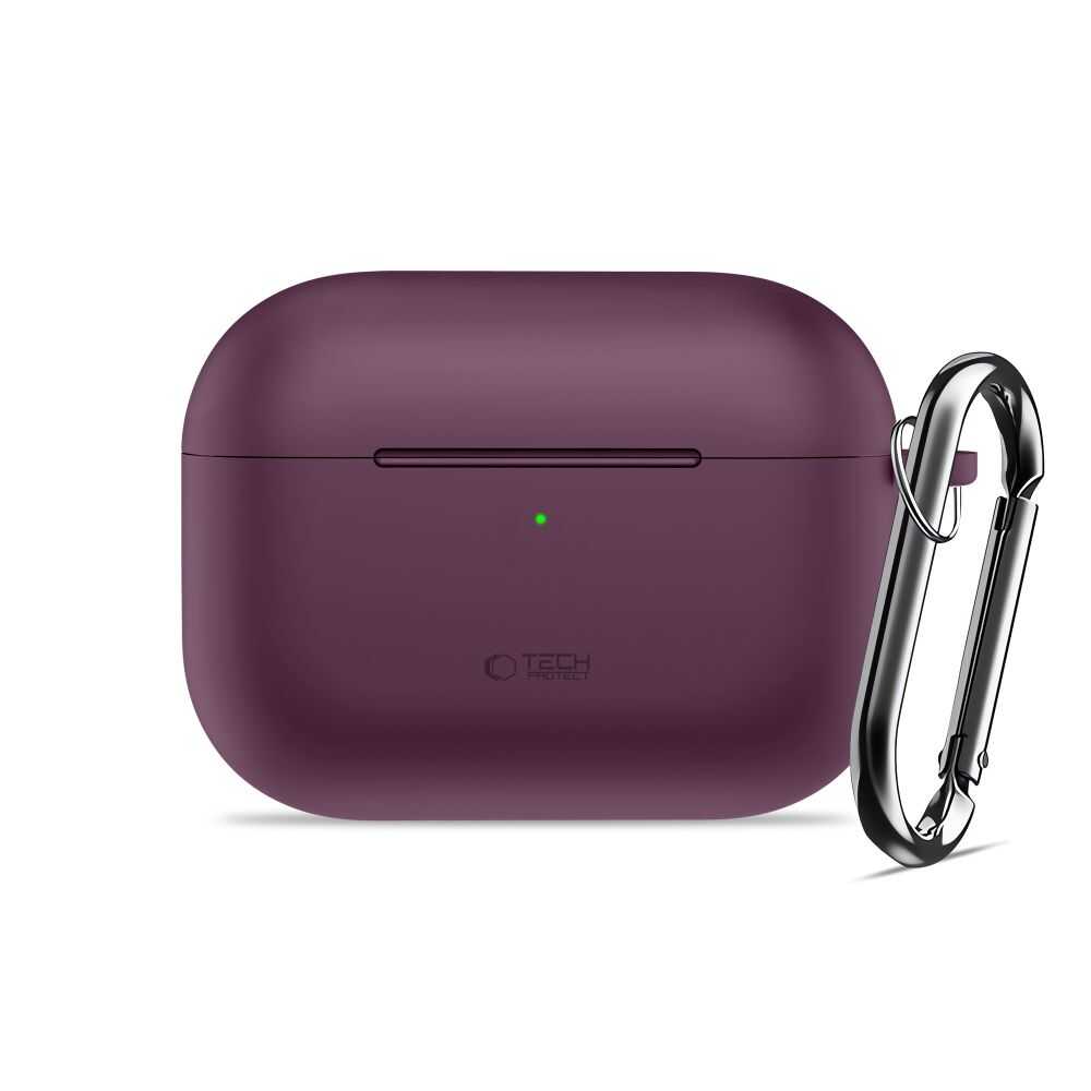 Tech-protect Silicone Hook Apple Airpods Pro 3 Burgundy Tech-protect Silicone Hook Apple Airpods Pro 3 Burgundy - Image 4