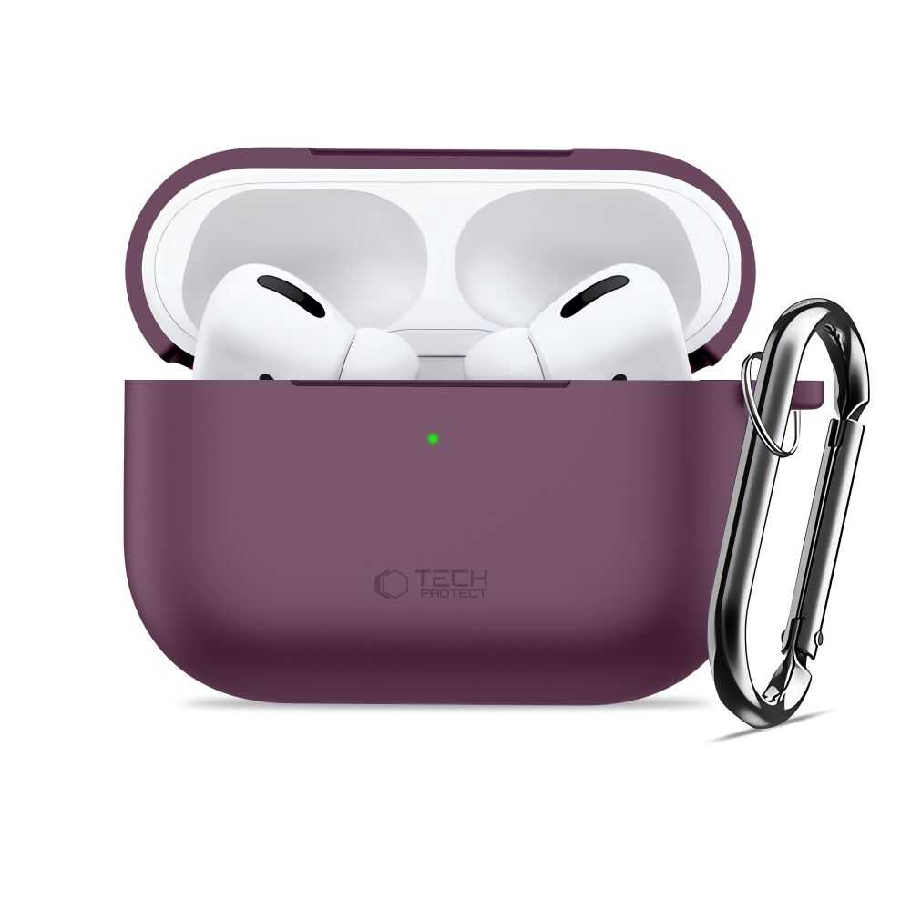 Tech-protect Silicone Hook Apple Airpods Pro 3 Burgundy Tech-protect Silicone Hook Apple Airpods Pro 3 Burgundy - Image 5
