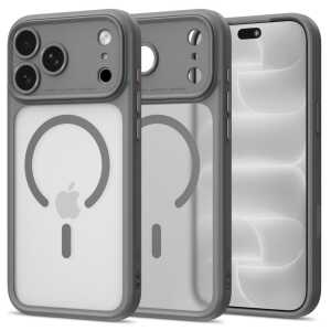 Tech-protect Magpeak Magsafe Cc Iphone 17 Pro Max / 18 Pro Max Matte Titanium