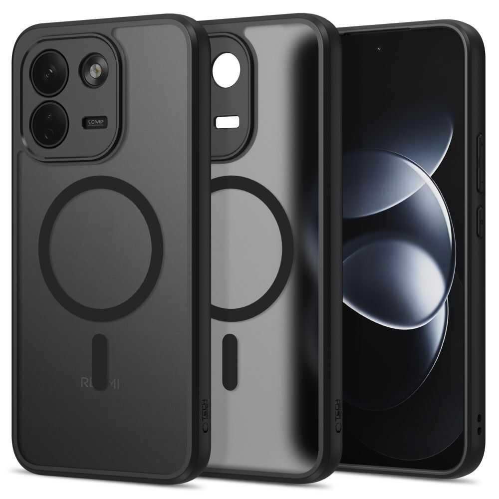 Tech-protect Basicmag Magsafe Xiaomi Redmi Note 17 Pro Max 5g Matte Black Tech-protect Basicmag Magsafe Xiaomi Redmi Note 17 Pro Max 5g Matte Black