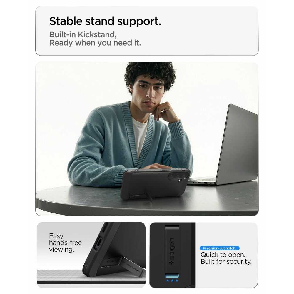 Spigen Tough Armor Mag Magsafe Galaxy S25 Fe / S26 Fe Black Spigen Tough Armor Mag Magsafe Galaxy S26 Fe Black - Image 9