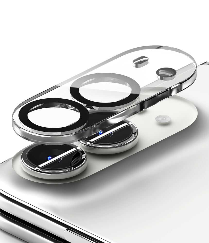 Alternative view of Ringke Camera Full Cover 2-pack iPhone Duo Black