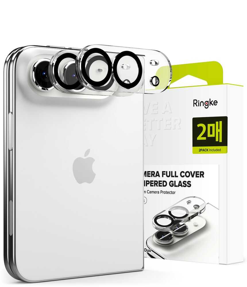 Ringke Camera Full Cover 2-pack Iphone Duo Black Ringke Camera Full Cover 2-pack iPhone Duo Black - Image 4