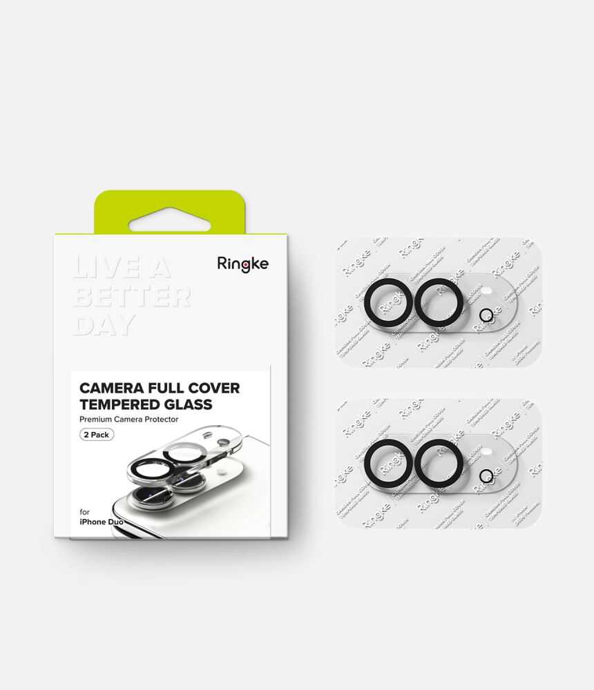 Ringke Camera Full Cover 2-pack Iphone Duo Black Ringke Camera Full Cover 2-pack iPhone Duo Black - Image 8
