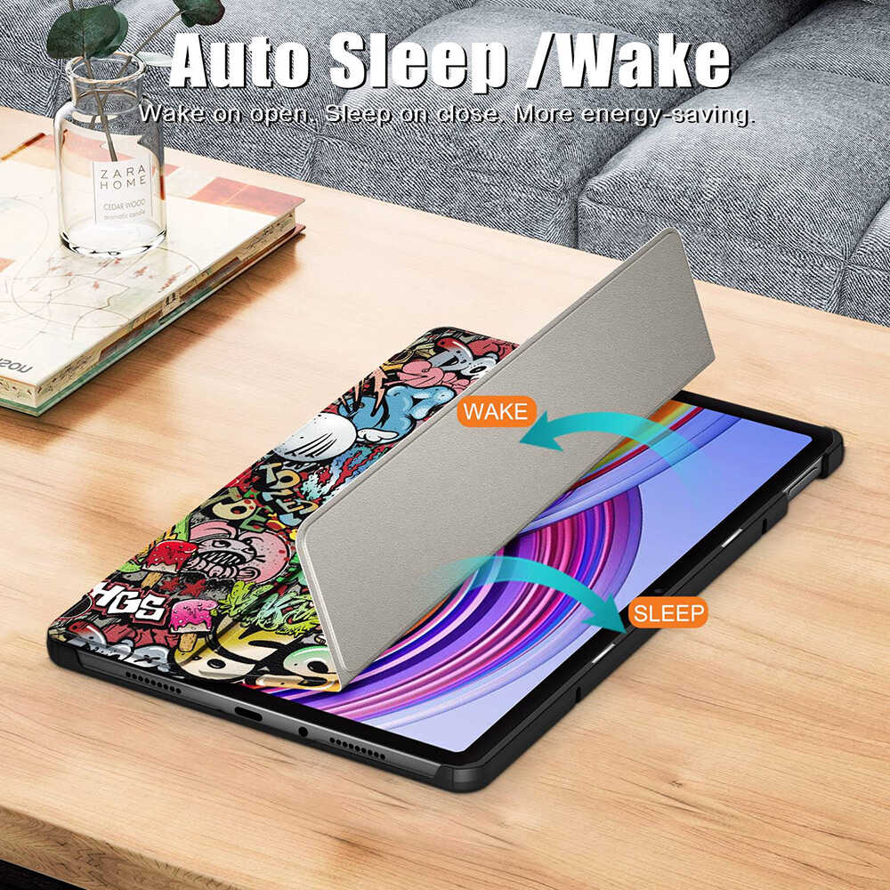 Techsuit - FoldPro Θήκη για Xiaomi Redmi Pad Pro 12.1 / Poco Pad 12.1 - Urban Vibe Techsuit - FoldPro Θήκη για Xiaomi Redmi Pad Pro 12.1 / Poco Pad 12.1 - Urban Vibe - Image 5